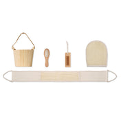 Bath Gift Set in Wooden Bucket | SELFCARE MO3110
