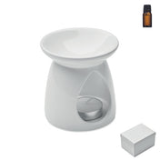 Set bruciaessenze in ceramica alla vaniglia | SAGRADA MO3113