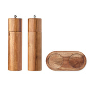 Acacia Salt & Pepper Grinders | TUCCO SET MO3120
