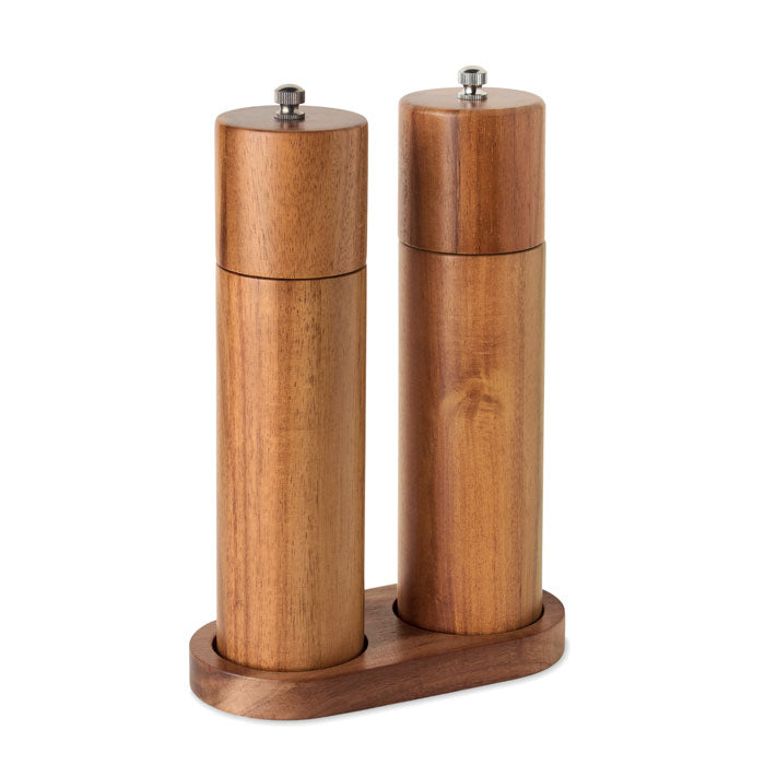 Acacia Salt & Pepper Grinders | TUCCO SET MO3120