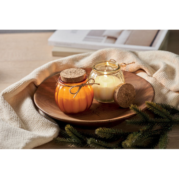 Candela in cera vegetale alla vaniglia | PUMKIN MO3193
