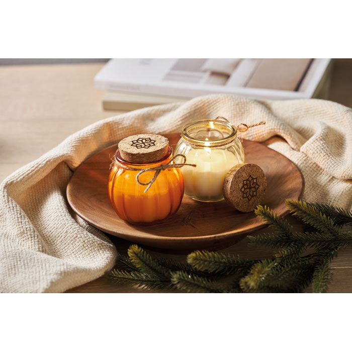 Candela in cera vegetale alla vaniglia | PUMKIN MO3193