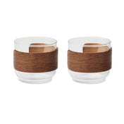 Coffee Glass Set Walnut Grip | BOGOTA SET MO3197
