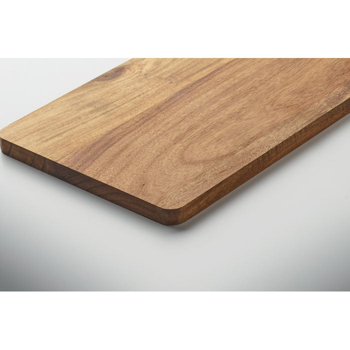 Acacia Wood Cutting & Serving Board with Handle | ASTI MO3205