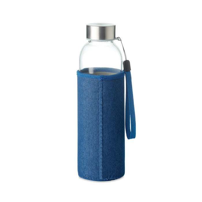 Botella De Vidrio En Bolsa 500 ml | DENIM UTAH - MO6192