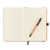 A5 Cork Notebook With Pen | SUBER SET - MO6202