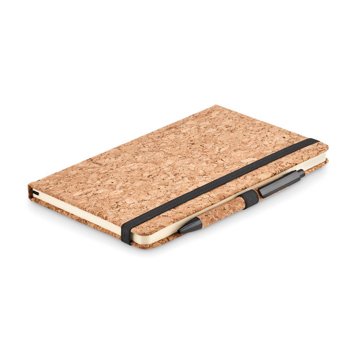 A5 Cork Notebook With Pen | SUBER SET - MO6202