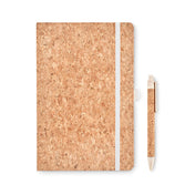 A5 Cork Notebook With Pen | SUBER SET - MO6202