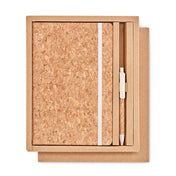 A5 Cork Notebook With Pen | SUBER SET - MO6202