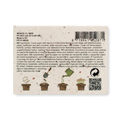 Grass/seed Paper Memo Pad | GROW ME - MO6235