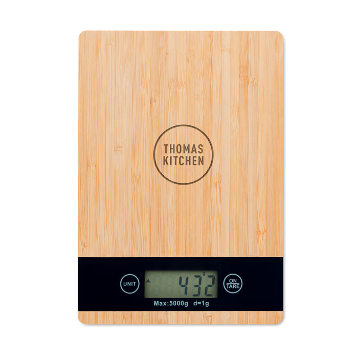 Bamboo Digital Kitchen Scales | PRECISE - MO6245