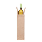 Bolsa de vino de yute para una botella | CAMPO DE VINO - MO6258