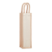 Jute Wine Bag For One Bottle | CAMPO DI VINO - MO6258