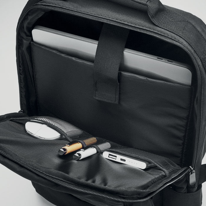 Laptop Backpack In 300d Rpet | SINGAPORE - MO6329