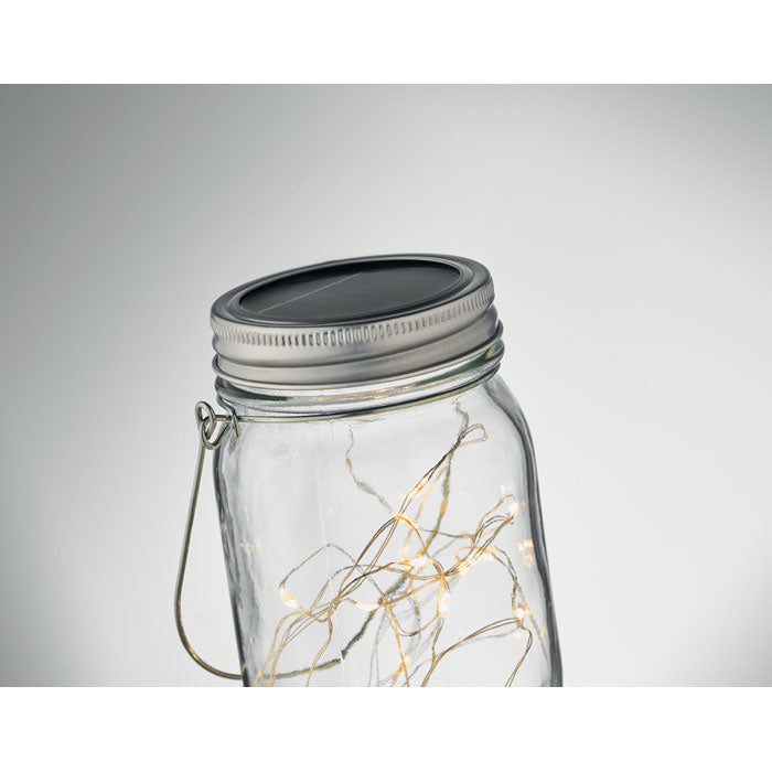 Solar Mason Jar Outdoor Lamp | POT LAMP - MO6341