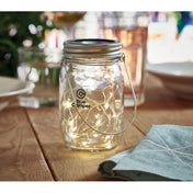 Solar Mason Jar Outdoor Lamp | POT LAMP - MO6341