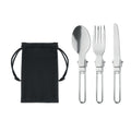 Camping Cutlery Set with Stainless Steel Utensils | STAPI SET - MO6359