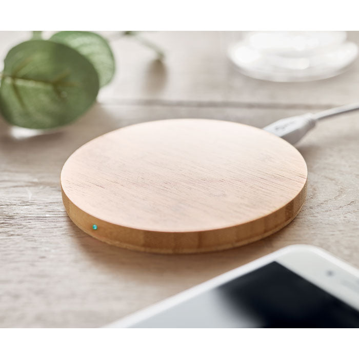 Wireless Charger Bamboo 10w | RUNDO + - MO6390