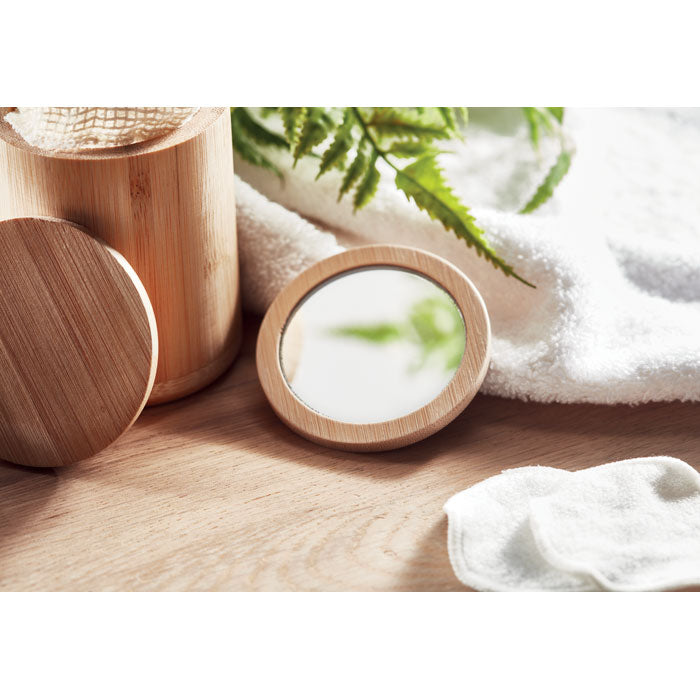 Bamboo Make-up Mirror | MALAY - MO6406