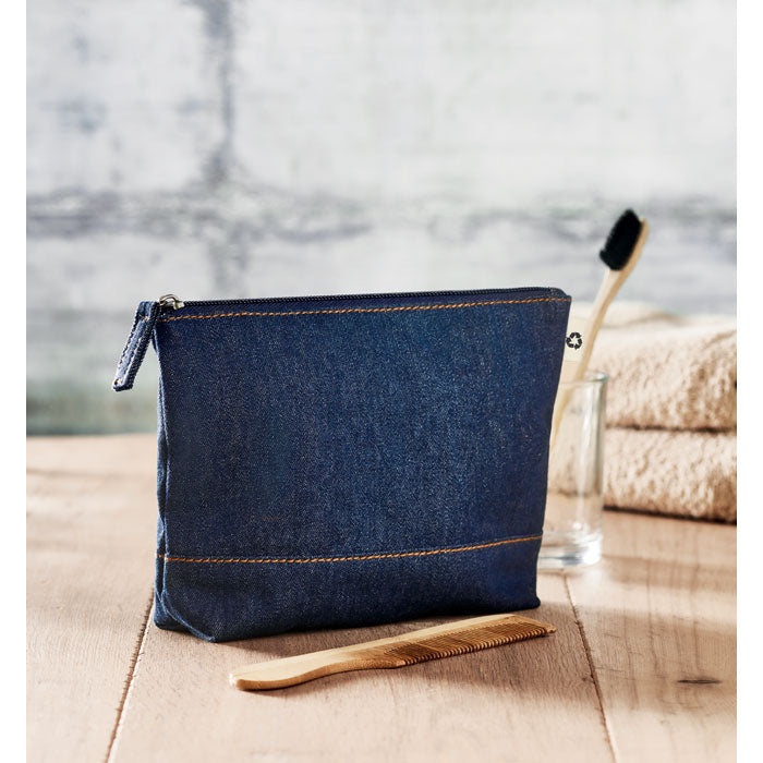 Gerecyclede Denim Cosmetische Tas | STYLE POUCH - MO6421