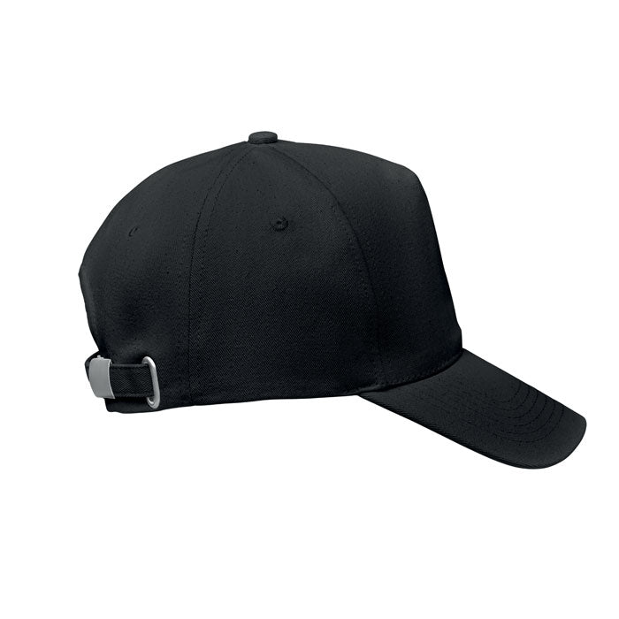 Organic Cotton Baseball Cap | MO6432 | Organic Black – Organic Blank