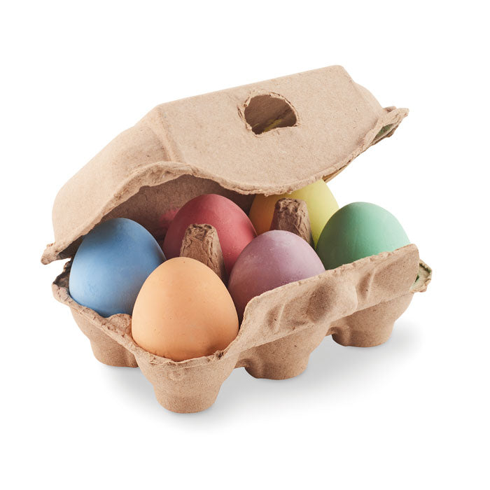 6 Chalk Eggs In Box | TAMAGO - MO6479