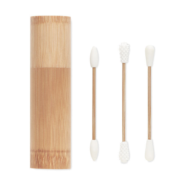 6 Reusable Swabs In Bamboo Box | FENTON - MO6483