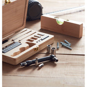 21 Pcs Tool Set In Bamboo Case | GALLAWAY - MO6496