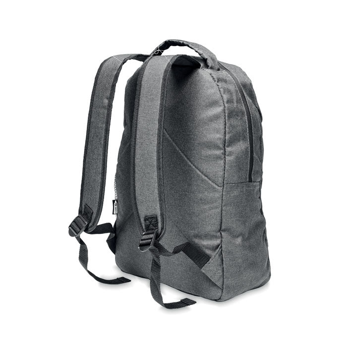 mochila de 2 tonos 600d Rpet | SIENA - MO6515