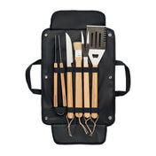 5 Bbq Tools In Pouch | ALLIER - MO6537