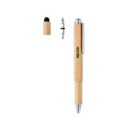 Spirit Level Pen In Bamboo | TOOLBAM - MO6559