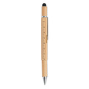 Spirit Level Pen In Bamboo | TOOLBAM - MO6559