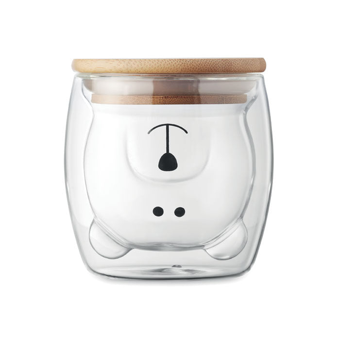 Dubbelwandige Borosilicaat Mok | SMILE - MO6564