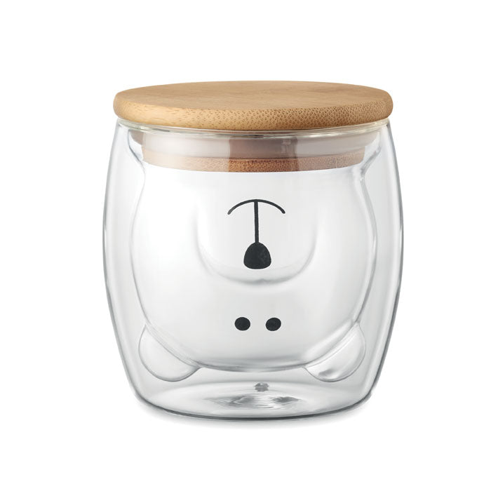 Dubbelwandige Borosilicaat Mok | SMILE - MO6564