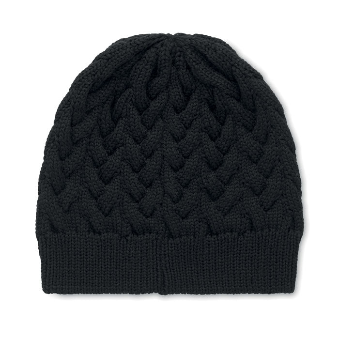 Farfetch Knitted Beanie Jil Sander Beanie Black Cable Knit Beanie