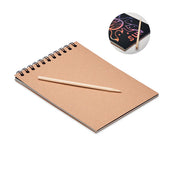 Scratching Paper Notebook | BLACK - MO6699