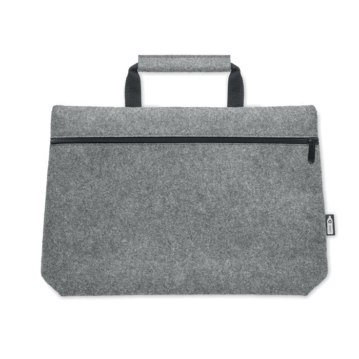 Rpet Felt Zippered Laptop Bag | TAPLA - MO6718