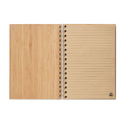 A5 Ring Bound Bamboo Notebook | BRAM - MO6790