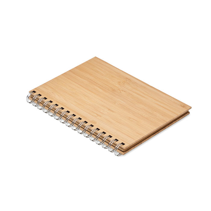 A5 Ring Bound Bamboo Notebook | BRAM - MO6790