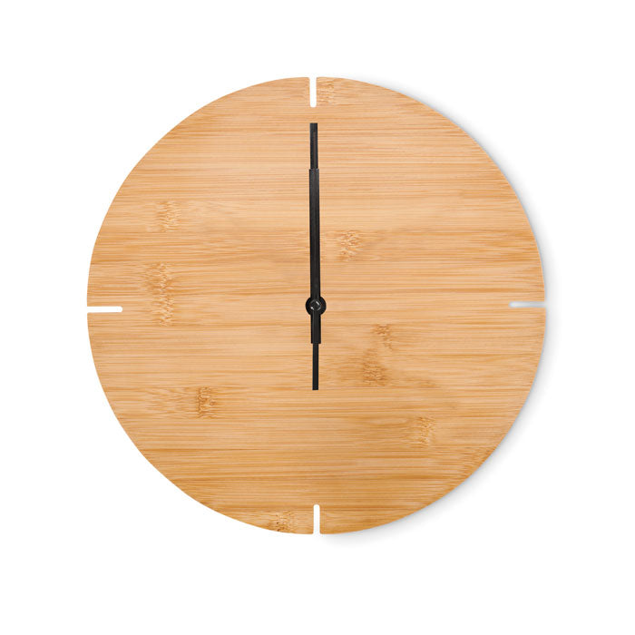 Round Shape Bamboo Wall Clock | ESFERE - MO6792