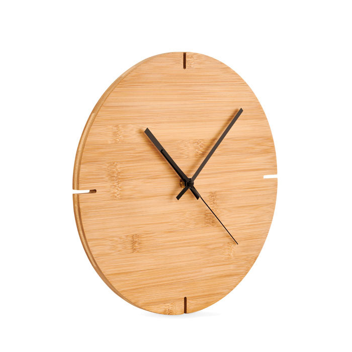 Round Shape Bamboo Wall Clock | ESFERE - MO6792