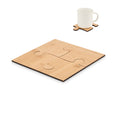 Set of 4 Bamboo Puzzle Coasters | LEPY MO6796