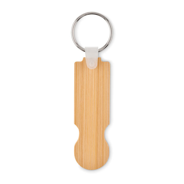 Bamboo Euro Token Key Ring | COMPRAS - MO6797