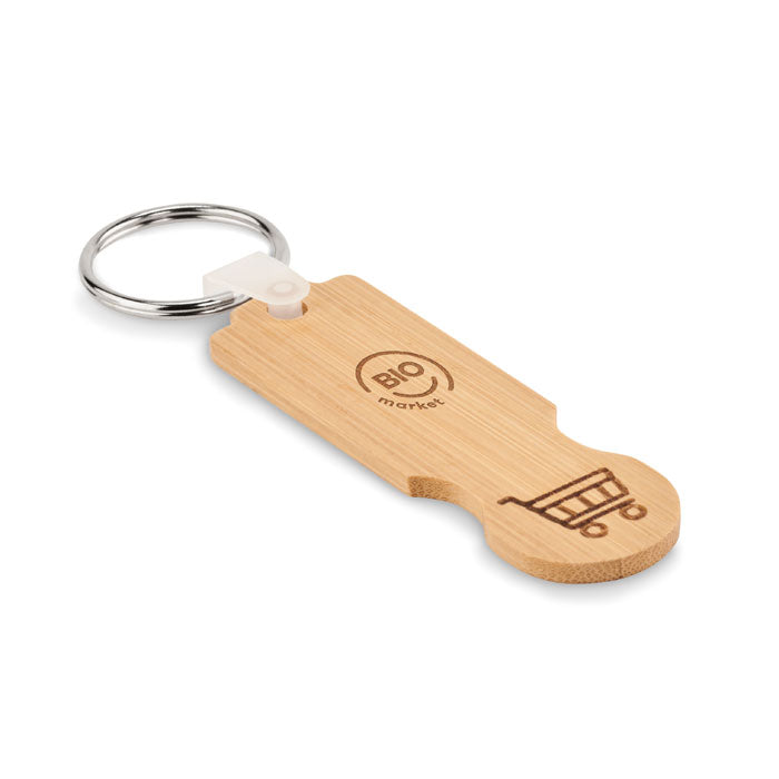 Bamboo Euro Token Key Ring | COMPRAS - MO6797