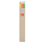 4 Highlighter Pencils In Box | BOWY - MO6836