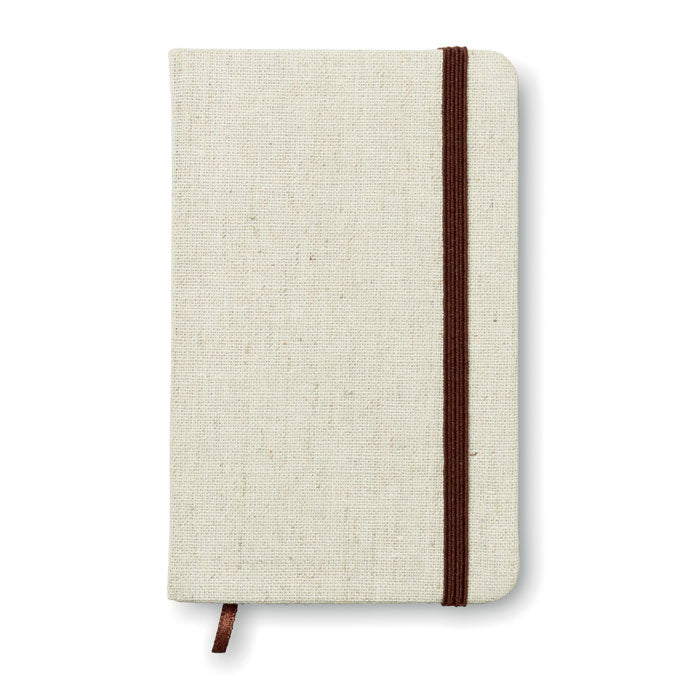 A6 Canvas Notebook Lined | undefined - MO6930