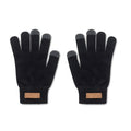 Touchscreen-Handschuhe aus RPET mit Korketikett | DACTILE MO6955