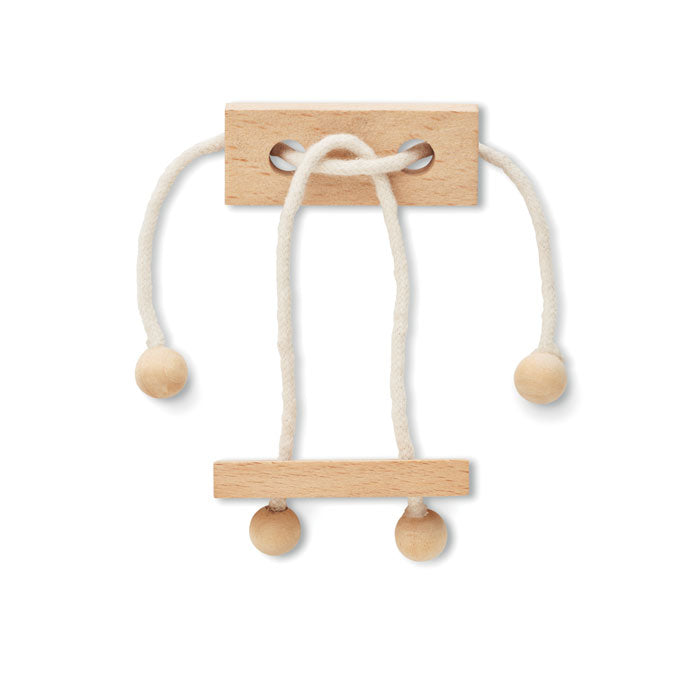 Wooden Brain Teaser Rectangle | NEURONA - MO6990