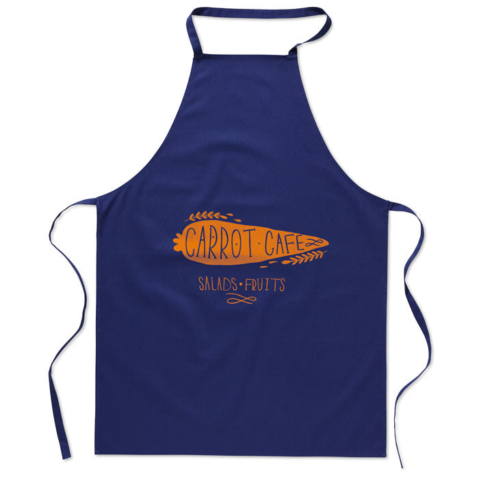 Kitchen Apron In Cotton Kitab | MO7251 | Organic Black