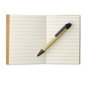 Gerecycled notitieboek met pen | CARTOPAD - MO7626